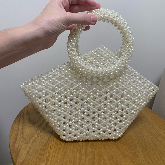 Handbags - Pearl Beaded Purse